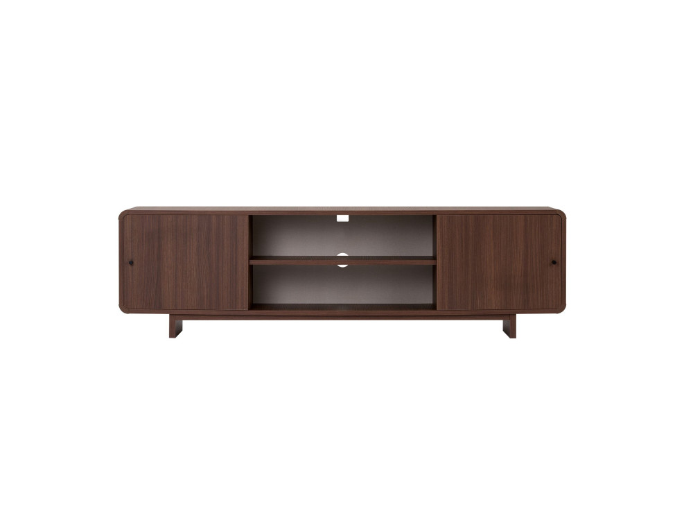 Mobile TV in legno "Mirel" - 180 x 34 x 52 cm - Marrone