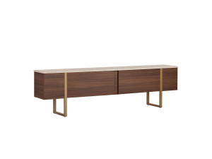 Mobile TV in legno "Onera" - 180 x 30 x 50 cm - Travertino