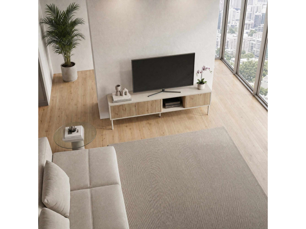 Mobile TV in legno "VENTRO" - 150 x 36 x 40 cm - Beige