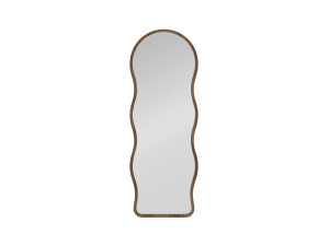 Specchio da terra in legno "Asial" - 50 x 2 x 160 cm - Noce