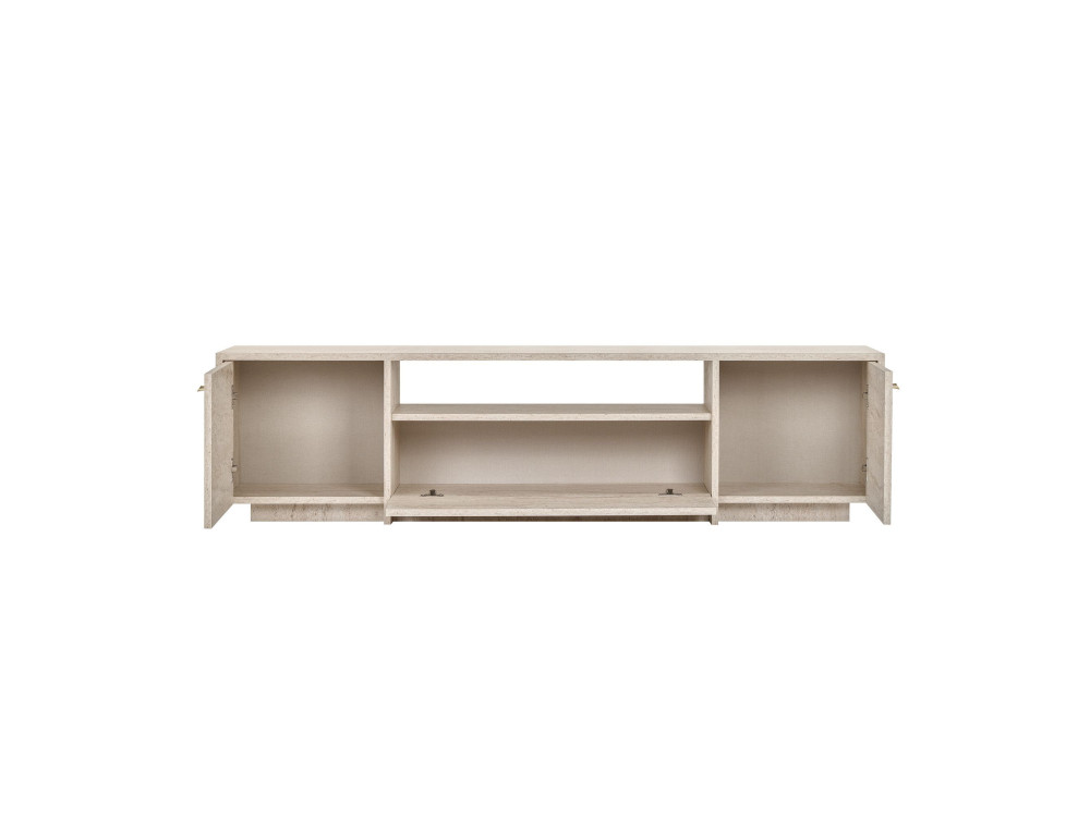 Mobile TV in legno "Alvar" - 180 x 35 x 46 cm - Beige