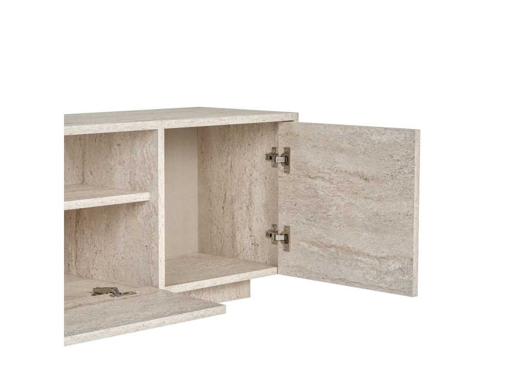 Mobile TV in legno "Alvar" - 180 x 35 x 46 cm - Beige