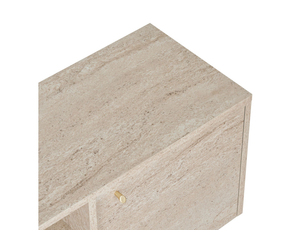 Mobile TV in legno "Alvar" - 180 x 35 x 46 cm - Beige