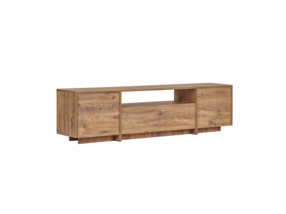 Mobile TV in legno "Alvar" - 180 x 35 x 46 cm - Pino dell'Atlantico