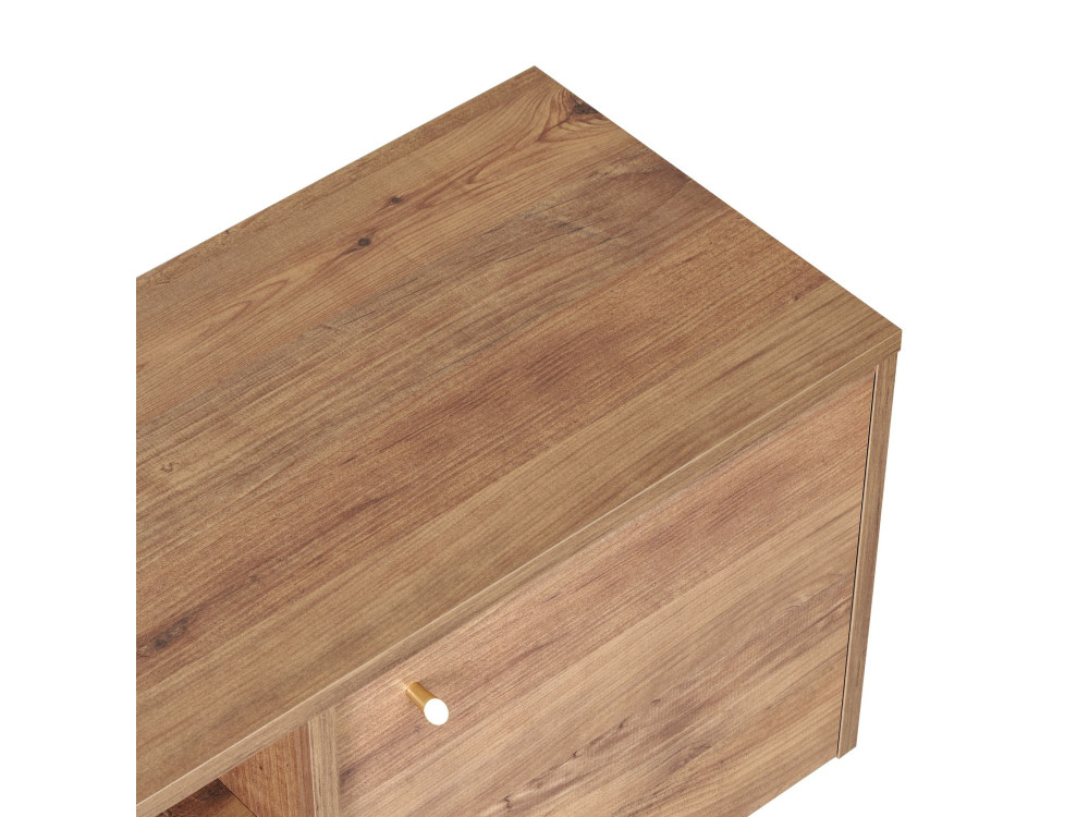 Mobile TV in legno "Alvar" - 180 x 35 x 46 cm - Pino dell'Atlantico
