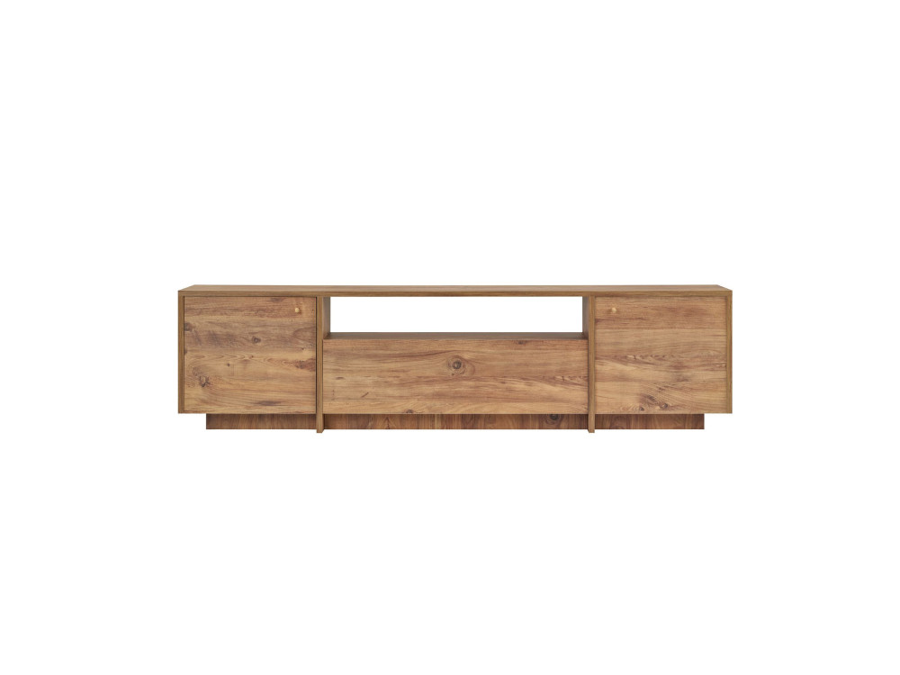 Mobile TV in legno "Alvar" - 180 x 35 x 46 cm - Pino dell'Atlantico