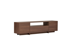 Mobile TV in legno "Alvar" - 180 x 35 x 46 cm - Marrone