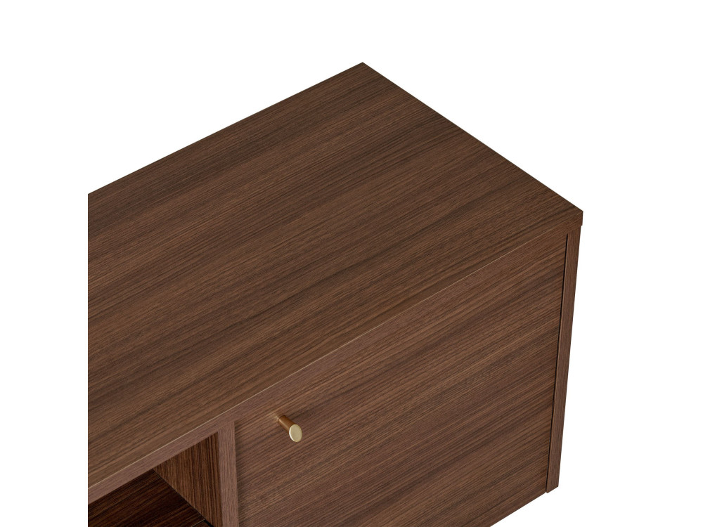Mobile TV in legno "Alvar" - 180 x 35 x 46 cm - Marrone