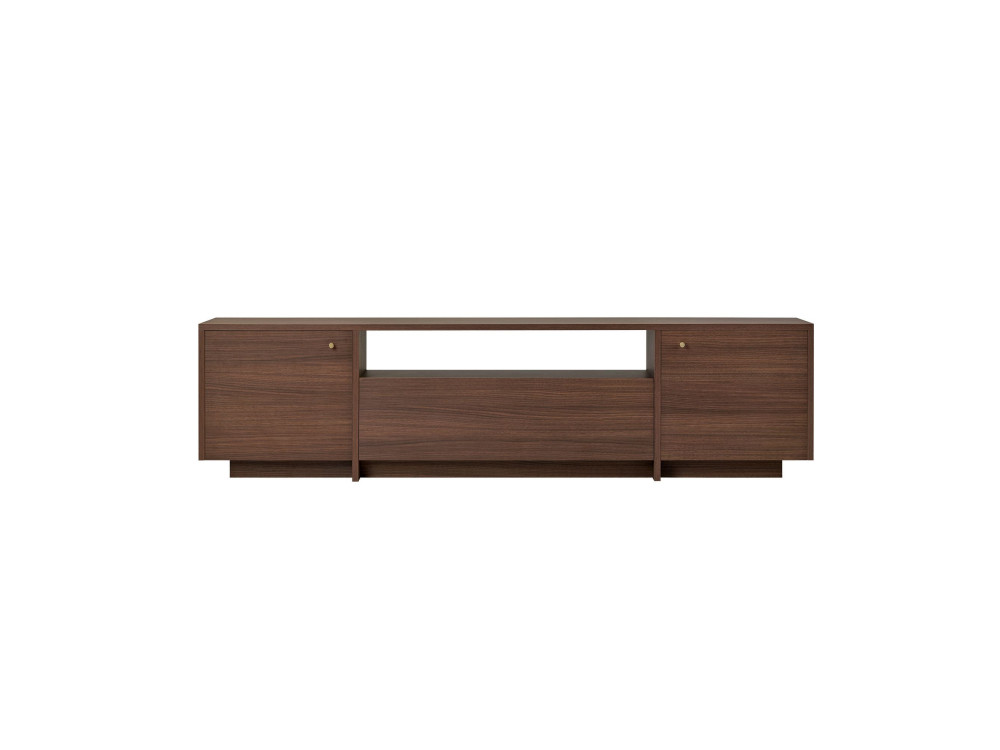 Mobile TV in legno "Alvar" - 180 x 35 x 46 cm - Marrone