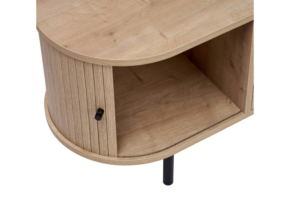 Mobile TV in legno "Gentle" - 180 x 40 x 47 cm - Beige