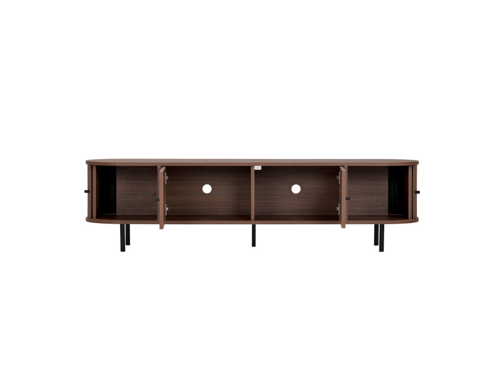 Mobile TV in legno "Gentle" - 180 x 40 x 47 cm - Marrone