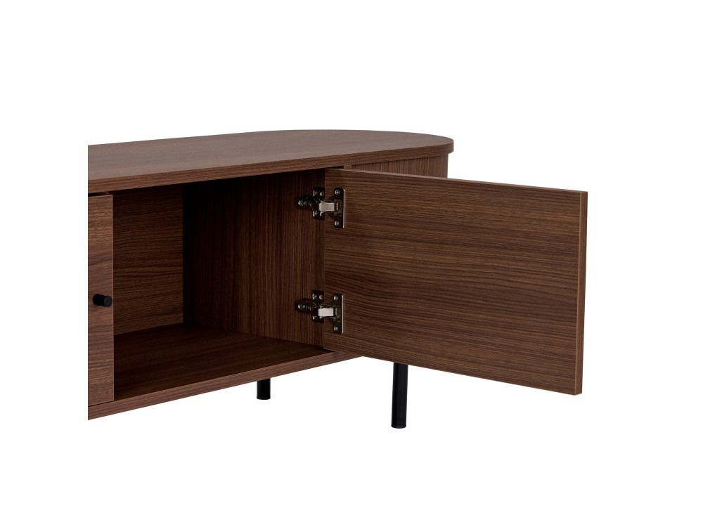 Mobile TV in legno "Gentle" - 180 x 40 x 47 cm - Marrone