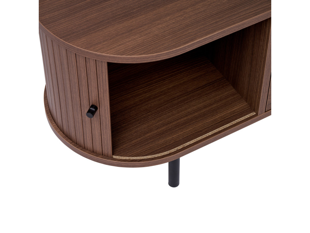 Mobile TV in legno "Gentle" - 180 x 40 x 47 cm - Marrone