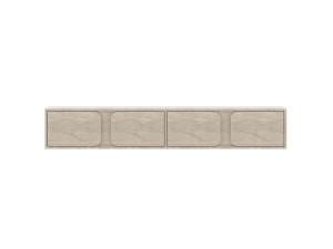 Mobile TV in legno "Helen" - 180 x 30 x 30 cm - Beige