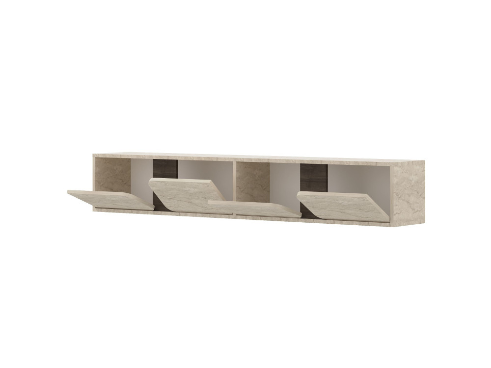 Mobile TV in legno "Helen" - 180 x 30 x 30 cm - Travertino