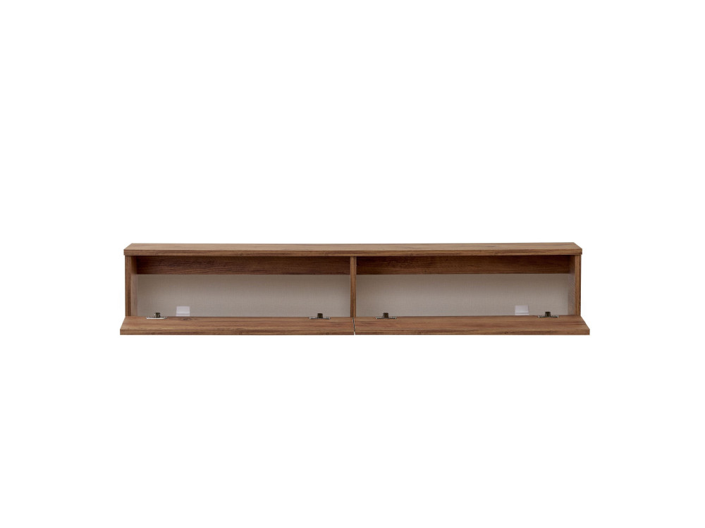 Mobile TV in legno "Ligne 140" - 140 x 25 x 25 cm - Marrone