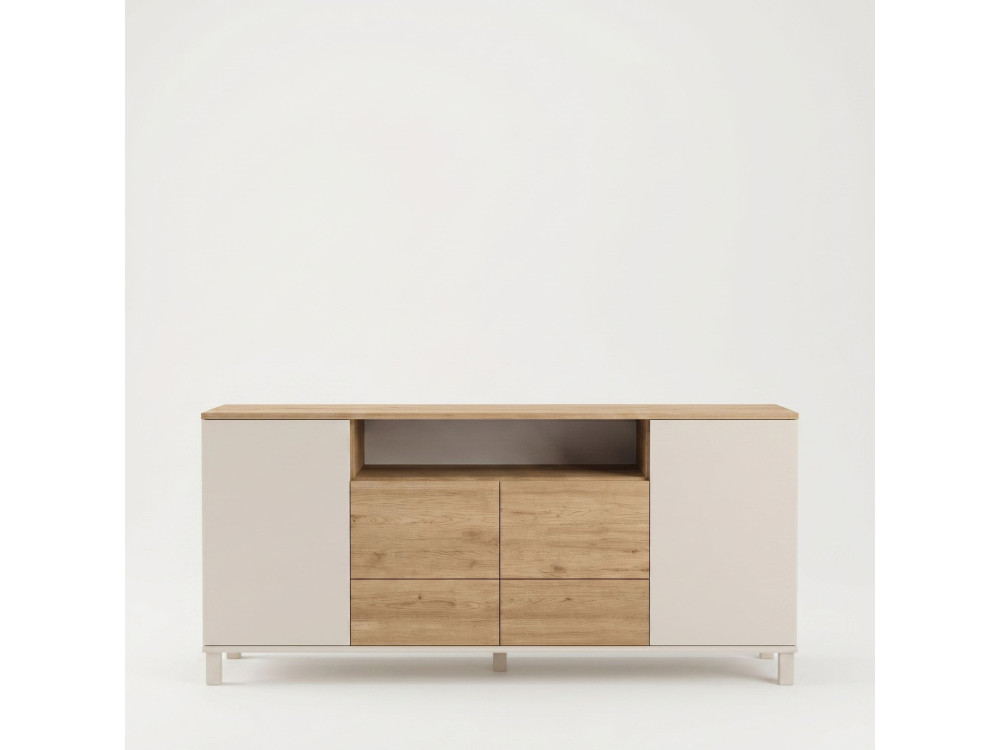 Consolle in legno "Mood" - 180 x 44 x 82 cm - Beige