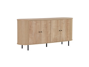 Consolle in legno "Noble" - 180 x 40 x 80 cm - Beige