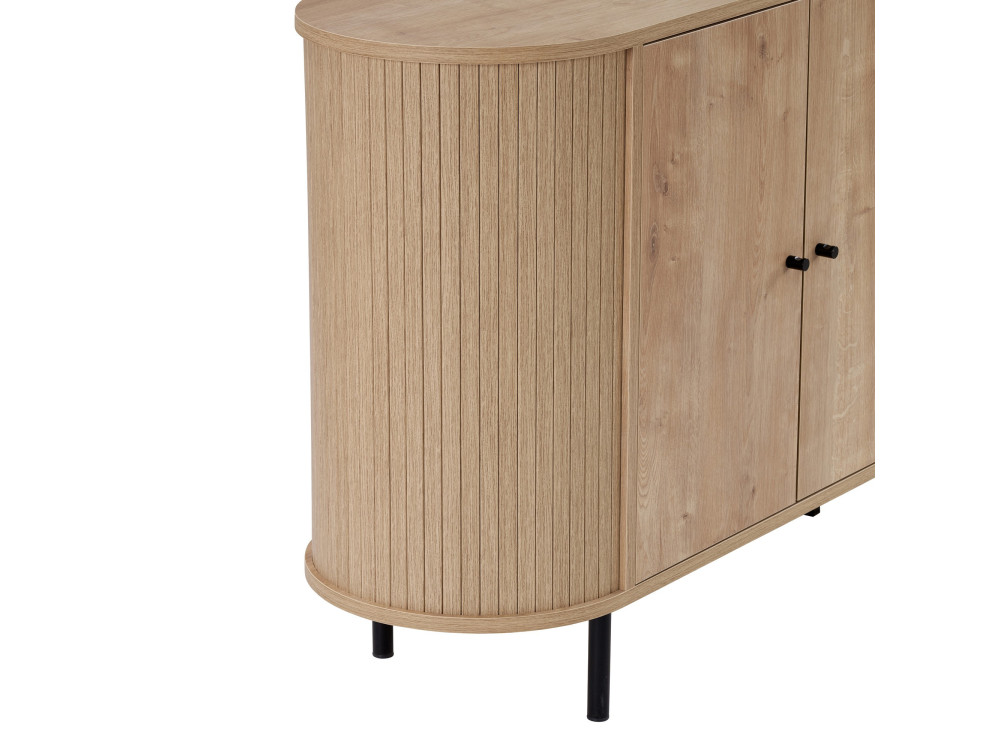 Consolle in legno "Noble" - 180 x 40 x 80 cm - Beige
