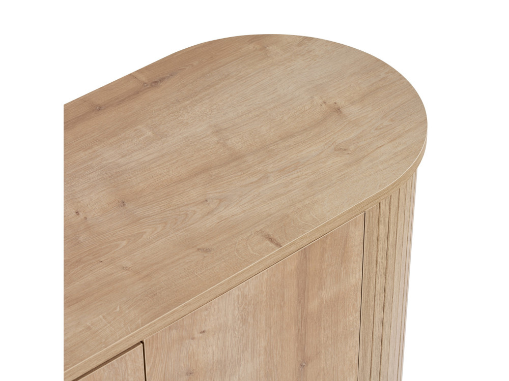 Consolle in legno "Noble" - 180 x 40 x 80 cm - Beige