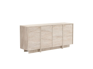Consolle in legno "Varen" - 180 x 45 x 82 cm - Travertino
