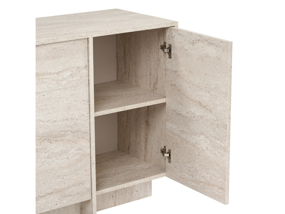 Consolle in legno "Varen" - 180 x 45 x 82 cm - Travertino