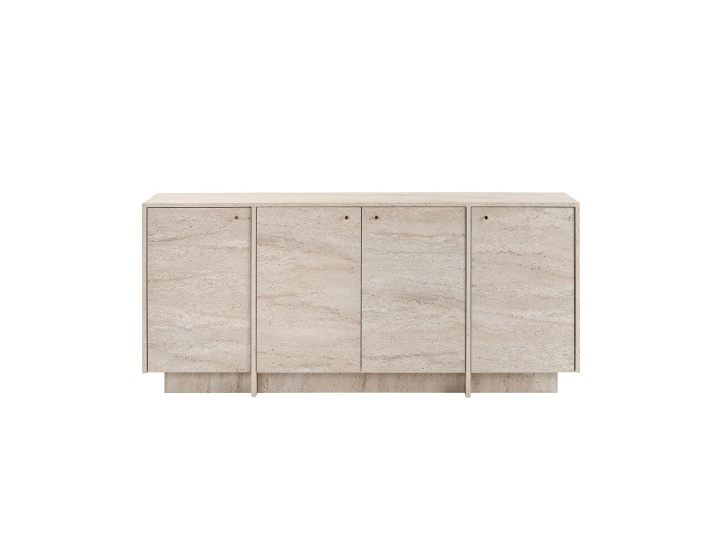 Consolle in legno "Varen" - 180 x 45 x 82 cm - Travertino