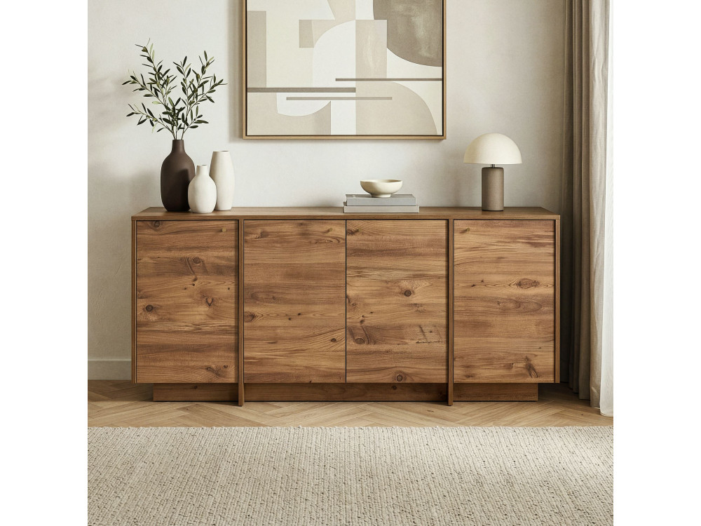 Consolle in legno "Varen" - 180 x 45 x 82 cm - Pino dell'Atlantico
