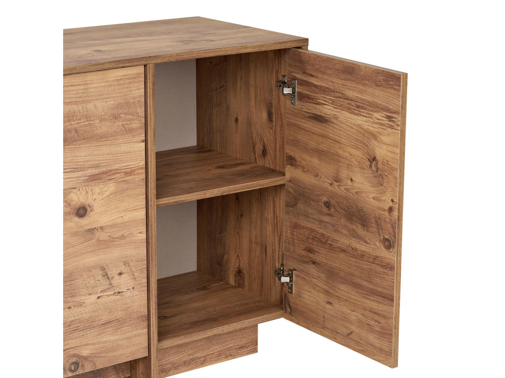 Consolle in legno "Varen" - 180 x 45 x 82 cm - Pino dell'Atlantico