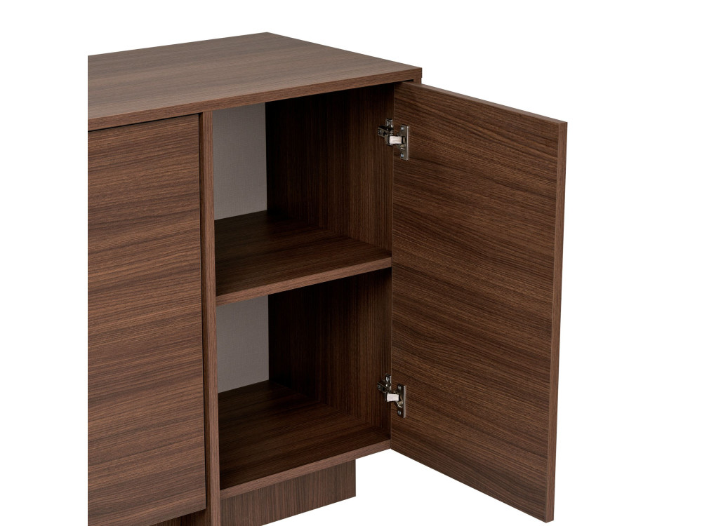 Consolle in legno "Varen" - 180 x 45 x 82 cm - Noce