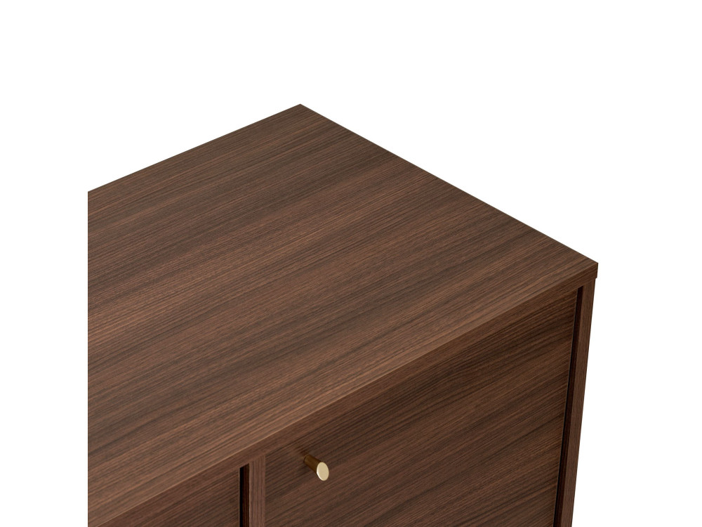 Consolle in legno "Varen" - 180 x 45 x 82 cm - Noce