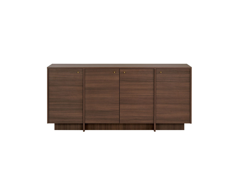 Consolle in legno "Varen" - 180 x 45 x 82 cm - Noce