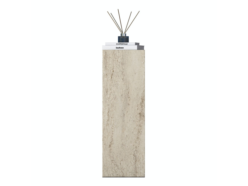 Tavolino in legno "AD108" - 20 x 18 x 60 cm - Travertino