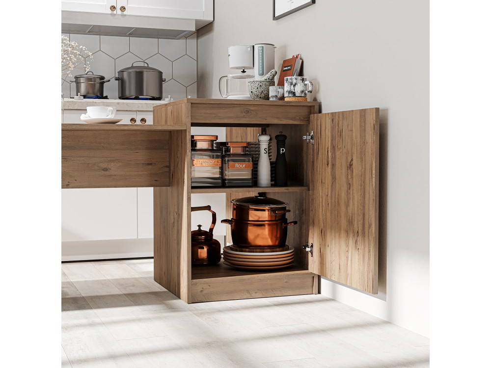 Tavolo da cucina in legno "2785" - 160 x 60 x 85 cm - Pino dell'Atlantico