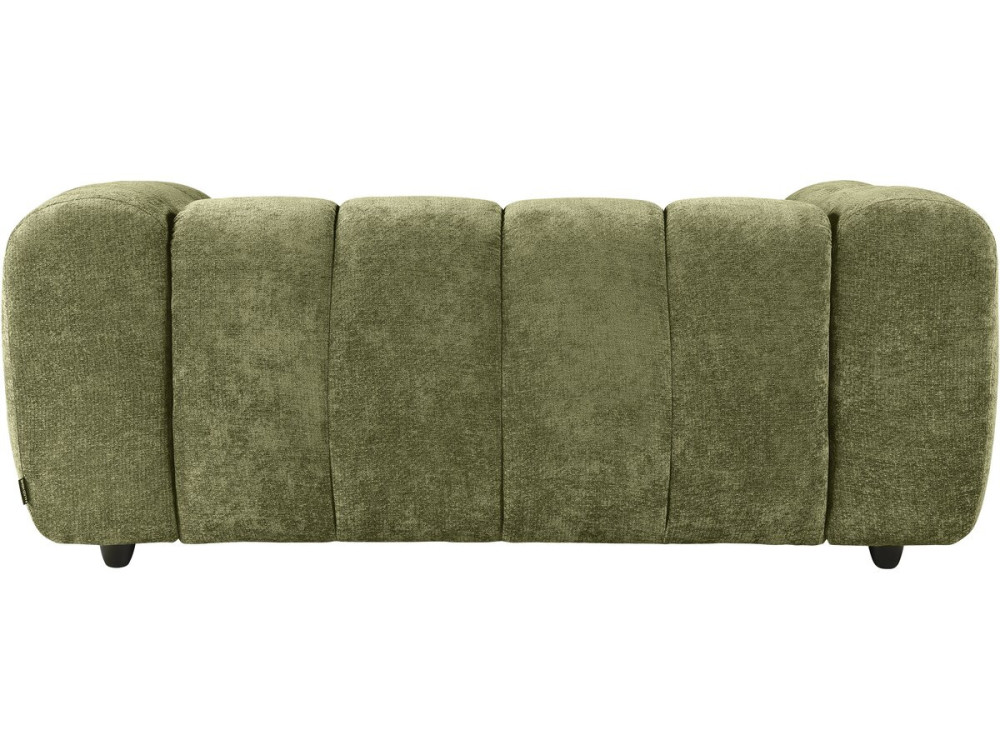Divano lineare in stile "bubble" in tessuto "Courcelles" - 2 posti - Verde