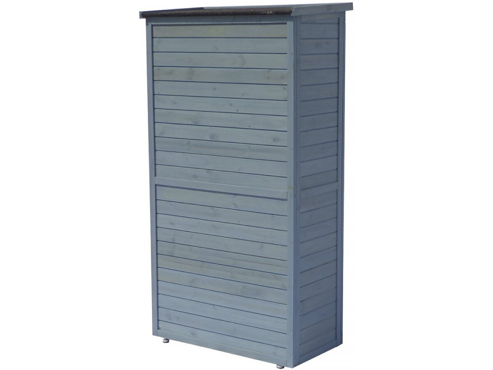 Armadio da giardino SPACE - 87 x 46.5 x 160 cm - Azzurro