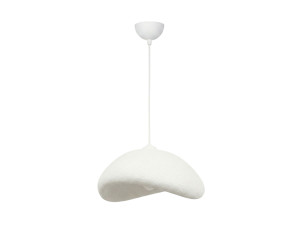 Lampada a sospensione in metallo "Luna" - 52 x 40 x 120 cm - Bianco