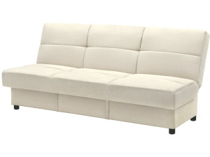 Divano Clic-Clac "Enzo" - 186 x 80 x 87 cm - 3 posti - Beige