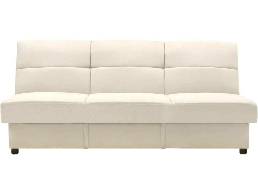 Divano Clic-Clac "Enzo" - 186 x 80 x 87 cm - 3 posti - Beige