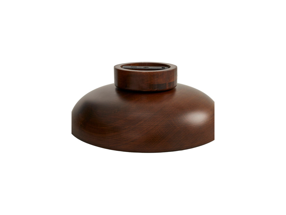 Lampada da soffitto in legno "Hand-T" - Noce / Bianco