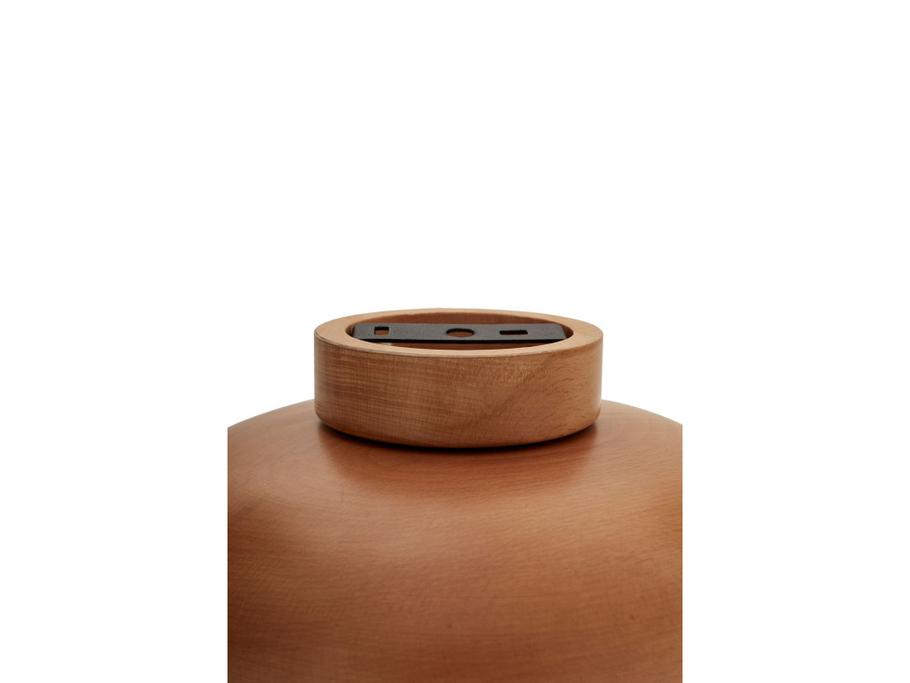 Lampada da soffitto in legno "Hant-T" - Rovere / Bianco