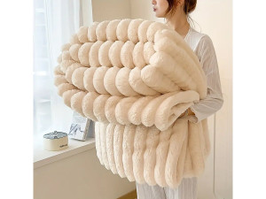 Plaid - 1,00 x 1,50 m - Beige