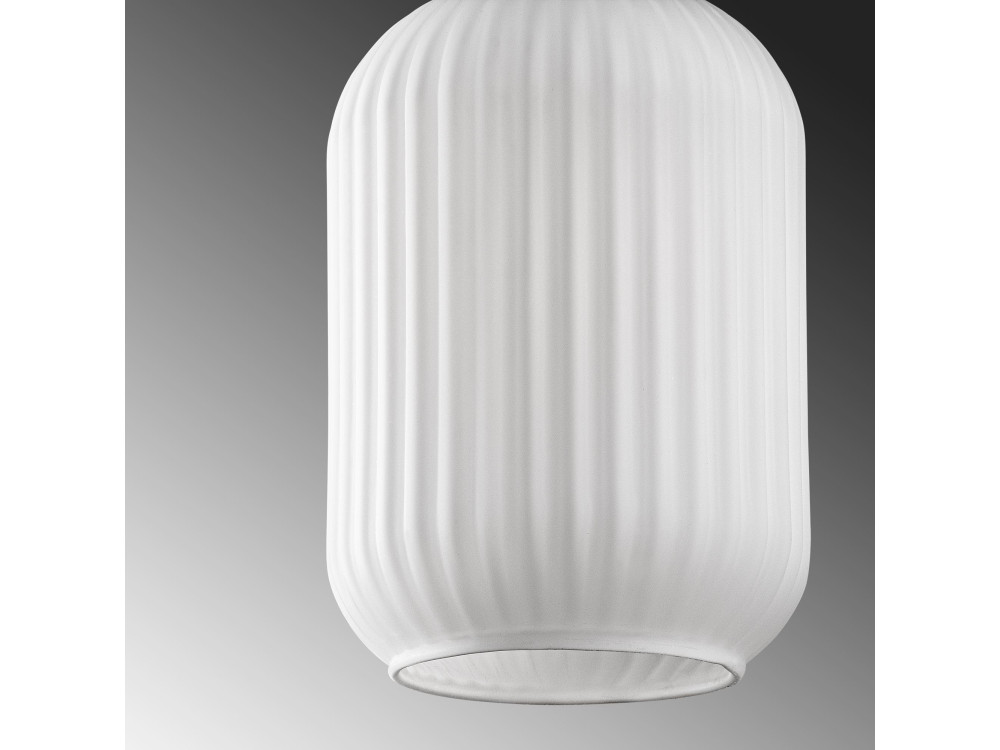 Lampada a sospensione in metallo "Asker" - 13 x 13 cm - Dorata