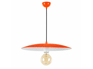 Lampada a sospensione in metallo "Soleil" - 39 x 39 cm - Arancione
