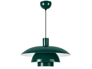 Lampada a sospensione in metallo "Layer" - 45 x 45 cm - Verde scuro