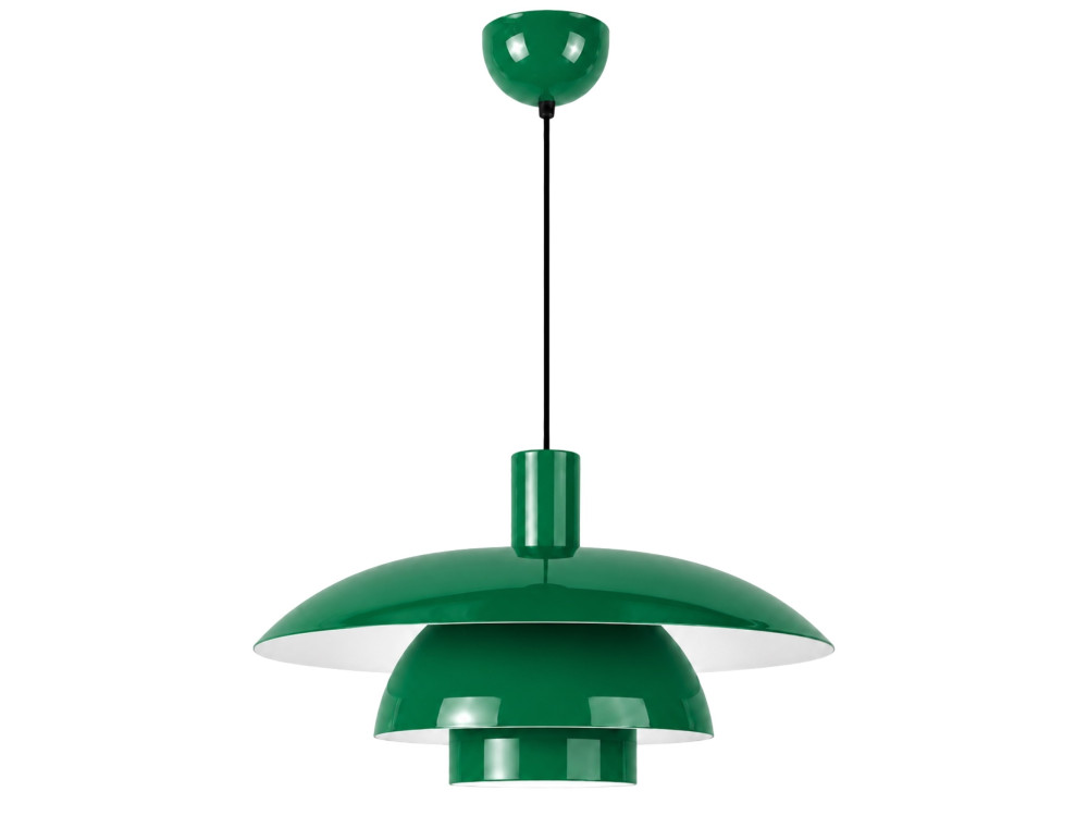 Lampada a sospensione in metallo "Layer" - 45 x 45 m - Verde chiaro