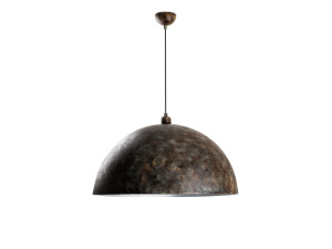 Lampada a sospensione in metallo "Kure" - 60 x 60 cm - Antica
