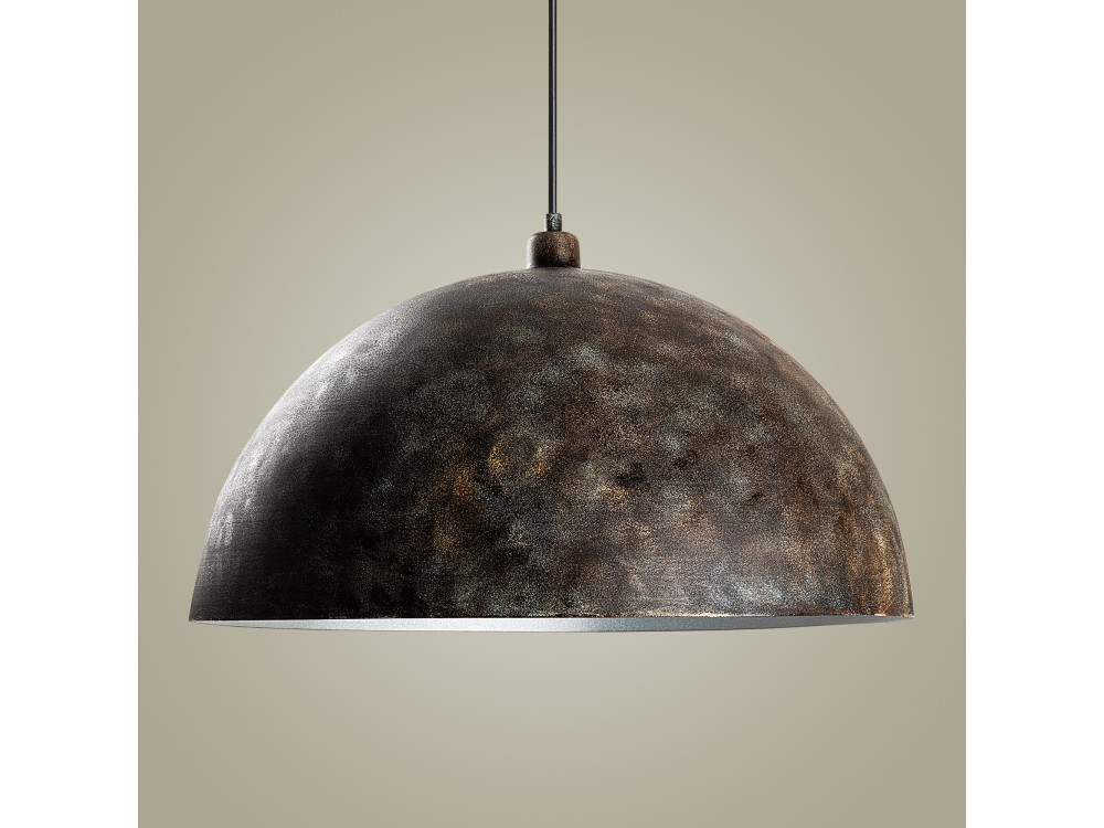 Lampada a sospensione in metallo "Kure" - 60 x 60 cm - Antica
