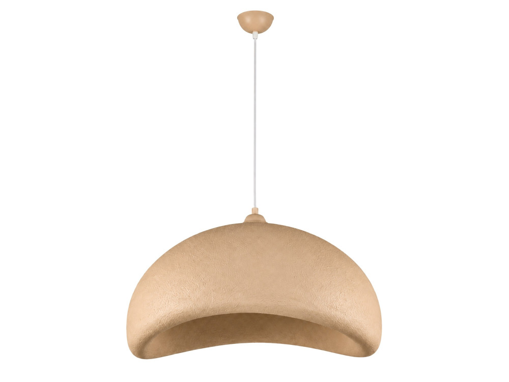 Lampada a sospensione in metallo "Vegas" - 64 x 51 cm - Beige
