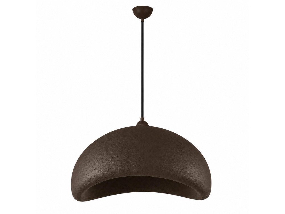 Lampada a sospensione in metallo "Vegas" - 64 x 51 cm - Marrone